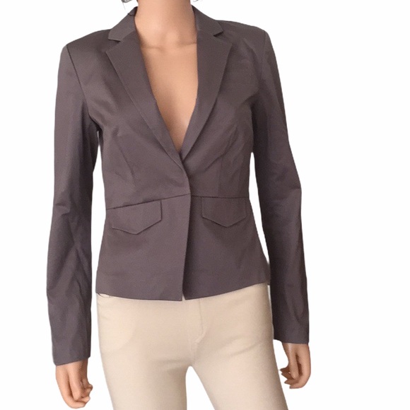NWT Banana Republic polished cotton blazer - Picture 1 of 12